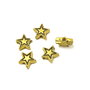 Distantier steluta, finisaj auriu antichizat, 7x3 mm (cod 7-25)