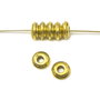 Distantier, finisaj auriu antichizat, 6x2 mm (cod 7-28)