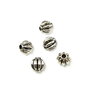 Distantier argintiu antichizat, 8x6 mm (cod 7-35)