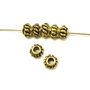 Distantier auriu antichizat, 6x4 mm (cod 7-38)