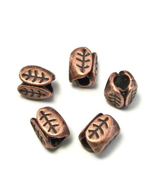 Distantier, finisaj cupru antichizat, 6x5 mm (cod 7-40)