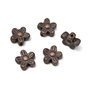 Distantier floare, finisaj cupru, 8x3 mm (cod 7-46)