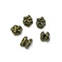 Distantier, finisaj bronz, 7x5 mm (cod 7-47)