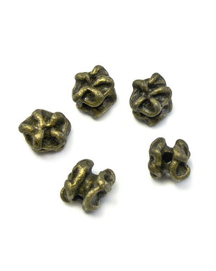Distantier, finisaj bronz, 7x5 mm (cod 7-47)