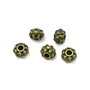Distantier, finisaj bronz, 6x4 mm (cod 7-48)