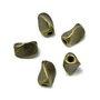 Distantier, finisaj bronz, 9x6 mm (cod 7-49)