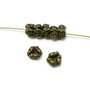 Distantier, finisaj bronz, 7x3 mm (cod 7-55)