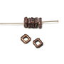 Distantier, finisaj cupru antichizat, 5x2 mm – 10 buc (cod 7-59)