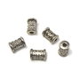 Distantier argintiu antichizat, 6x4 mm (cod 7-63)