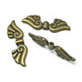 Distantier aripi, finisaj bronz, 45x14x3 mm (cod 7-71)