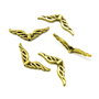 Distantier aripi, auriu antichizat, 22x9x2,5 mm (cod 7-72)