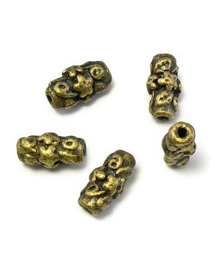 Distantier, finisaj bronz, 13x6 mm (cod 7-75)