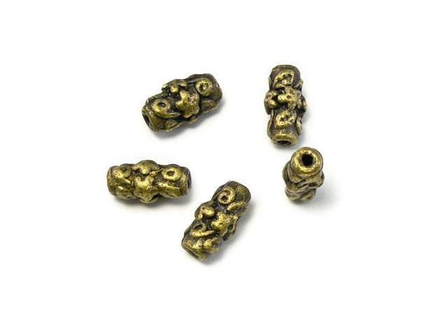Distantier, finisaj bronz, 13x6 mm (cod 7-75)
