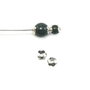 Capacele placate cu argint, pentru margele de 4-6 mm - 10 buc (cod 8-1)
