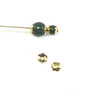 Capacele placate cu aur, pentru margele de 4-6 mm - 10 buc (cod 8-2)