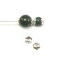 Capacele din otel placat cu argint, pentru margele de 6-8 mm (cod 8-5)