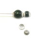 Capacele placate cu argint, pentru margele de 6-8 mm - 10 buc (cod 8-7)