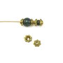 Capacele, finisaj auriu antichizat, 5 mm - 10 buc (cod 8-13)