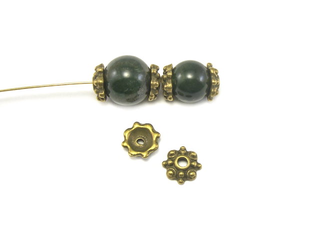 Capacele, finisaj bronz, 8 mm (cod 8-16)