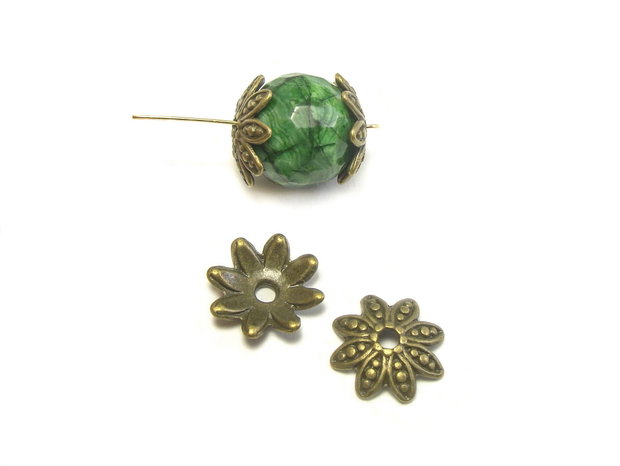 Capacele, finisaj bronz, 15 mm (cod 8-17)