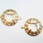 1b Link filigranat placat aur 18 mm