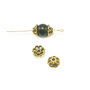 Capacele, finisaj auriu antichizat, 9 mm (cod 8-30)