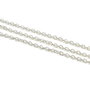 Lant otel, finisaj argintiu, zale 2,2 mm (cod 16-1)