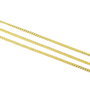 Lant alama, finisaj auriu, zale 1,5x1 mm (cod 16-8)