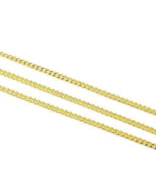 Lant alama, finisaj auriu, zale 1,5x1 mm (cod 16-8)
