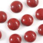 1b Cabochon red jasper 6mm