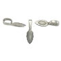 Agatatoare pandantiv, 26x8x7 mm (cod 10-15)