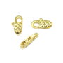 Inchizatoare tip carabina, placata cu aur, 11x5 mm (cod 13-5)