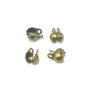 Cupa nod placată cu aur antichizat, 6,5x4,5 mm – 2 buc (cod 12-9)