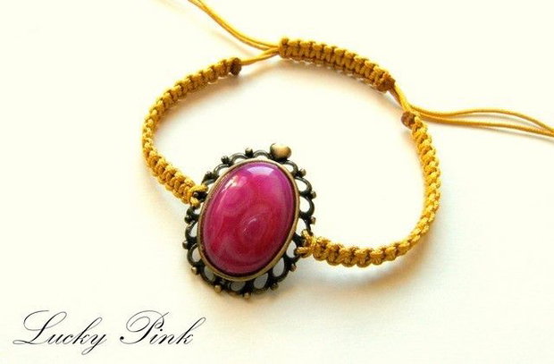 LUCKY PINK - BRATARA