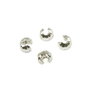 Acoperitor de crimp cu striatii, placat cu argint, 3 mm – 2 buc (cod 12-23)