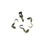 Cupa nod, finisaj bronz antichizat, 9x4 mm – 2 buc (cod 12-27)