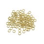 Zale placate cu aur, 4 mm – 50 buc (cod 15-5)