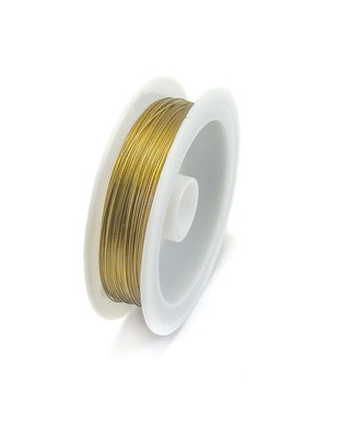 Sarma Tigertail 7 strands, aurie, 0,38 mm – 1 m (cod 17-4)