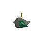 Pandantiv pasare, onix si malachit, 22x17 mm (cod 11-6)