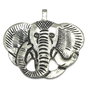 Pandantiv elefant, 55x40 mm (cod 11-11)