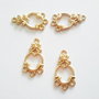 1b Chandelier placat aur 17 x 11 mm