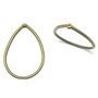 Pandantiv finisaj bronz, 44x31 mm (cod 11-42)