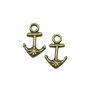 Charm ancora, finisaj bronz, 20x13 mm (cod 9-24)