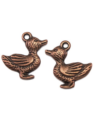 Charm ratusca, finisaj cupru antichizat, 20x19 mm (cod 9-32)