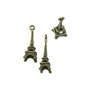 Charm turn Eiffel, finisaj bronz, 29x8 mm (cod 9-59)