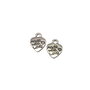 Charm inima, argintiu antichizat, 12x10 mm (cod 9-87)