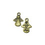 Charm inger, finisaj bronz, 18x13 mm (cod 9-98)