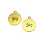 Charm auriu antichizat, 21x18 mm (cod 9-106)