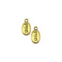 Charm auriu antichizat, 16x8 mm (cod 9-107)