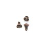Charm trandafir, finisaj cupru antichizat, 8x6 mm (cod 9-128)